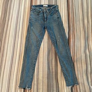 LOFT high rise denim